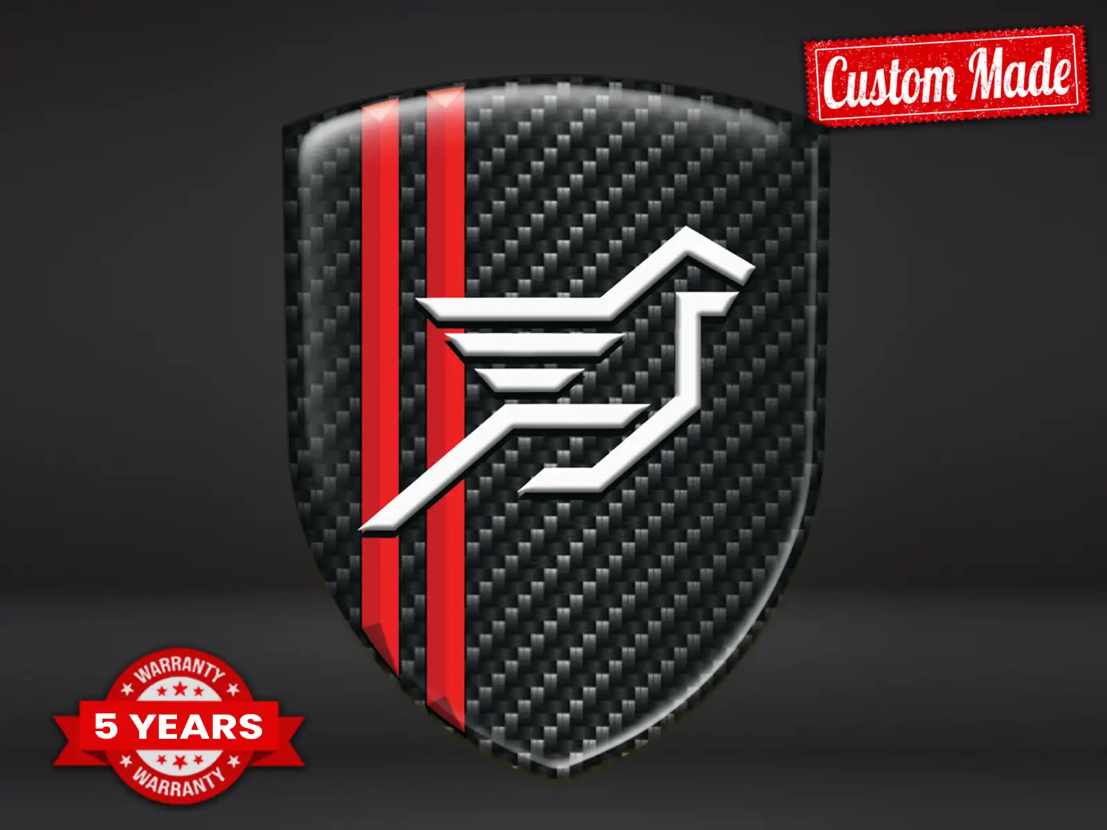 Hamann Resin domed stickers Superior Style Domed Badges
